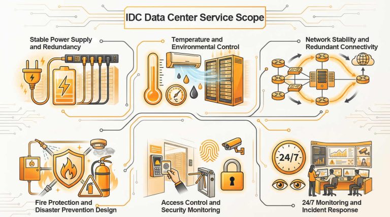 IDC機房服務範疇