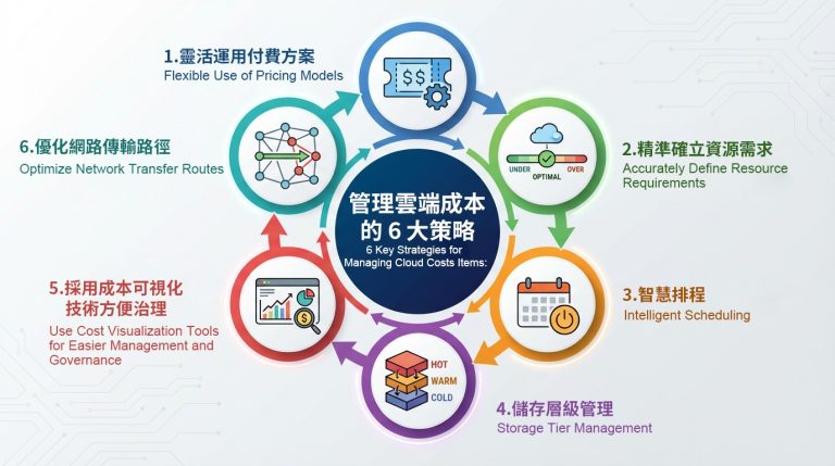 雲端成本6大優化策略